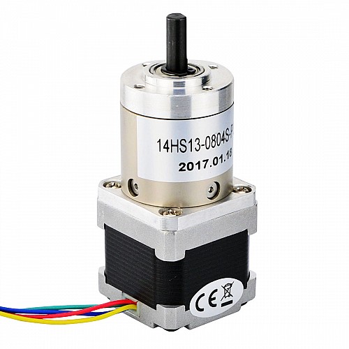 Nema 14 Step Motor Bipolar L=34mm Dişli Oranı 14:1 Planet Dişli Kutusu Nema 14 Step Motor Bipolar L=34mm Dişli Oranı 14:1 Planet Dişli Kutusu