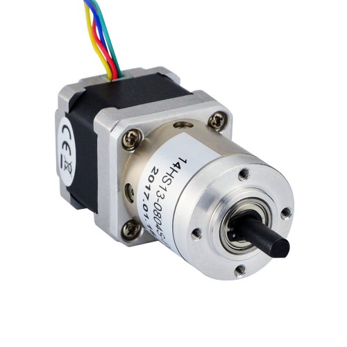 Nema 14 Step Motor Bipolar L=52mm Dişli Oranı 14:1 Planet Dişli Kutusu