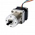 Nema 14 Step Motor Bipolar L=34mm Dişli Oranı 14:1 Planet Dişli Kutusu