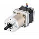 Nema 14 Step Motor Bipolar L=34mm Dişli Oranı 19:1 Planet Dişli Kutusu
