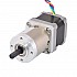 Nema 14 Step Motor Bipolar L=34mm Dişli Oranı 51:1 Planet Dişli Kutusu