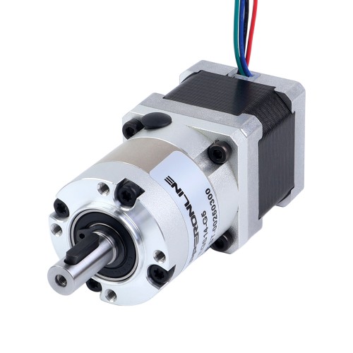 Nema 14 Step Motor Bipolar L=34mm Dişli Oranı 5:1 EG Serisi Planet Dişli Kutusu
