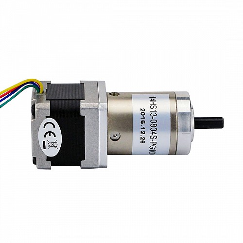 Nema 14 Step Motor Bipolar L=34mm Dişli Oranı 100:1 Planet Dişli Kutusu Nema 14 Step Motor Bipolar L=34mm Dişli Oranı 100:1 Planet Dişli Kutusu