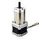 Nema 14 Step Motor Bipolar L=34mm Dişli Oranı 100:1 Planet Dişli Kutusu Nema 14 Step Motor Bipolar L=34mm Dişli Oranı 100:1 Planet Dişli Kutusu