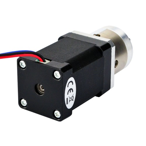 Nema 14 Step Motor Bipolar L=52mm Dişli Oranı 5:1 Planet Dişli Kutusu