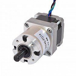Nema 16 Step Motor Bipolar L=34mm Dişli Oranı 14:1 Planet Dişli Kutusu