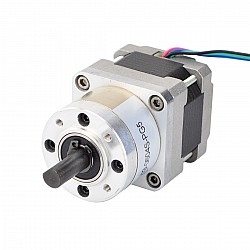Nema 16 Step Motor Bipolar L=34mm Dişli Oranı 5:1 Planet Dişli Kutusu