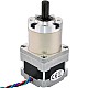 Nema 16 Step Motor Bipolar L=34mm Dişli Oranı 14:1 Planet Dişli Kutusu