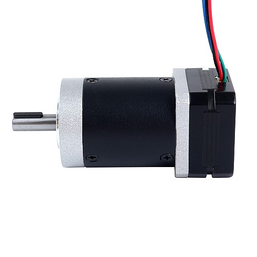 CN Satışta - Nema 17 Bipolar Step Motor Dişli Oranı 100:1 Planet Dişli Kutusu Çıkış Torku 10Nm(1416.12oz.in)