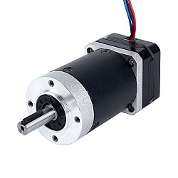 CN Satışta - Nema 17 Bipolar Step Motor L=20,5 mm Dişli Oranı 100:1 Planet Dişli Kutusu