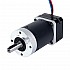 CN Satışta - Nema 17 Bipolar Step Motor L=20,5 mm Dişli Oranı 100:1 Planet Dişli Kutusu
