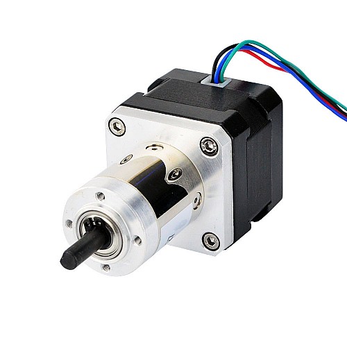 Nema 17 Step Motor Bipolar L=34mm Dişli Oranı 27:1 Küçük Planet Dişli Kutusu