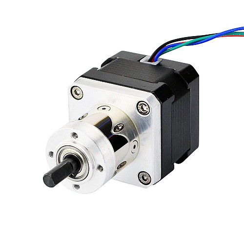 Nema 17 Step Motor Bipolar L=34mm 5:1 Dişli Oranlı Küçük Planet Dişli Kutusu