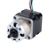 Nema 17 Step Motor Bipolar L=34mm Dişli Oranı 5:1 Planet Dişli Kutusu 300mm Kablo ve Konnektör ile