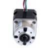 Nema 17 Step Motor Bipolar L=34mm Dişli Oranı 5:1 Planet Dişli Kutusu 300mm Kablo ve Konnektör ile