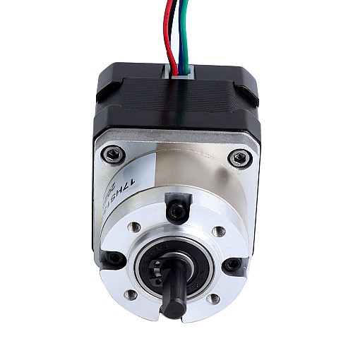 Nema 17 Step Motor Bipolar L=34mm Dişli Oranı 5:1 Planet Dişli Kutusu 300mm Kablo ve Konnektör ile Nema 17 Step Motor Bipolar L=34mm Dişli Oranı 5:1 Planet Dişli Kutusu 300mm Kablo ve Konnektör ile