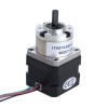Nema 17 Step Motor Bipolar L=34mm Dişli Oranı 5:1 Planet Dişli Kutusu 300mm Kablo ve Konnektör ile