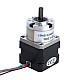 Nema 17 Step Motor Bipolar L=34mm Dişli Oranı 5:1 Planet Dişli Kutusu 300mm Kablo ve Konnektör ile Nema 17 Step Motor Bipolar L=34mm Dişli Oranı 5:1 Planet Dişli Kutusu 300mm Kablo ve Konnektör ile