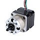 Nema 17 Step Motor Bipolar L=34mm Dişli Oranı 5:1 Planet Dişli Kutusu 300mm Kablo ve Konnektör ile Nema 17 Step Motor Bipolar L=34mm Dişli Oranı 5:1 Planet Dişli Kutusu 300mm Kablo ve Konnektör ile