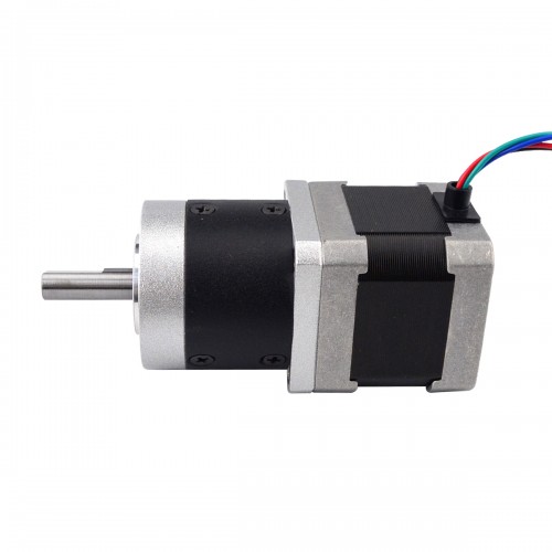 Nema 17 Step Motor L=39mm Dişli Oranı 10:1 Yüksek Hassasiyetli Planet Dişli Kutusu