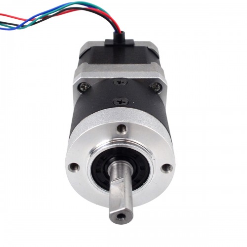 Nema 17 Step Motor L=39mm Dişli Oranı 10:1 Yüksek Hassasiyetli Planet Dişli Kutusu