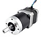 Nema 17 Step Motor L=39mm Dişli Oranı 20:1 Yüksek Hassasiyetli Planet Dişli Kutusu