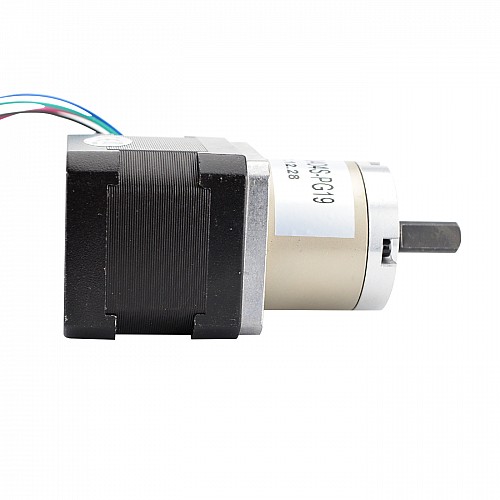 Nema 17 Step Motor Bipolar L=39mm Dişli Oranı 19:1 Planet Dişli Kutusu Nema 17 Step Motor Bipolar L=39mm Dişli Oranı 19:1 Planet Dişli Kutusu