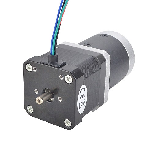 Nema 17 Çift Şaftlı Adım Motoru L=39mm Dişli Oranı 50:1 Yüksek Hassasiyetli Planet Dişli Kutusu 9,5mm Arka Şaft Uzunluğu Nema 17 Çift Şaftlı Adım Motoru L=39mm Dişli Oranı 50:1 Yüksek Hassasiyetli Planet Dişli Kutusu 9,5mm Arka Şaft Uzunluğu