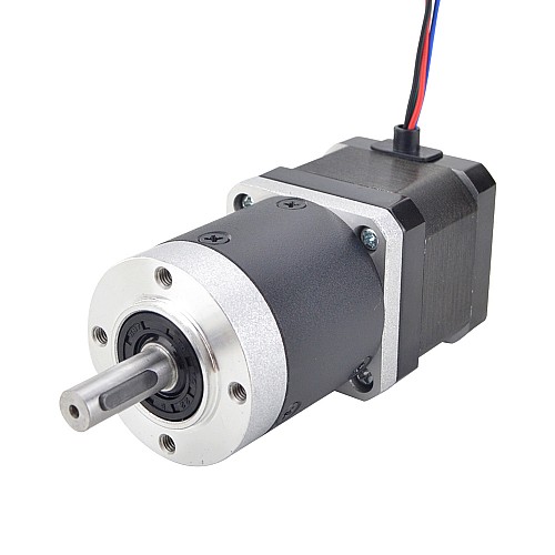 Nema 17 Çift Şaftlı Adım Motoru L=39mm Dişli Oranı 50:1 Yüksek Hassasiyetli Planet Dişli Kutusu 9,5mm Arka Şaft Uzunluğu Nema 17 Çift Şaftlı Adım Motoru L=39mm Dişli Oranı 50:1 Yüksek Hassasiyetli Planet Dişli Kutusu 9,5mm Arka Şaft Uzunluğu