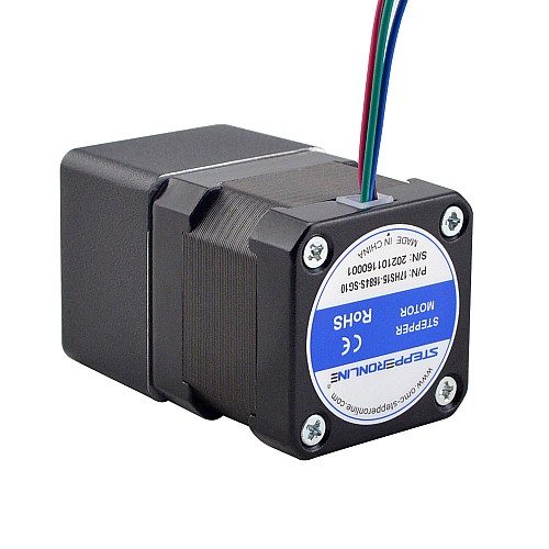 Nema 17 Step Motor Mahmuzlu Redüktör Dişli Oranı 10:1 Nema 17 Step Motor Mahmuzlu Redüktör Dişli Oranı 10:1