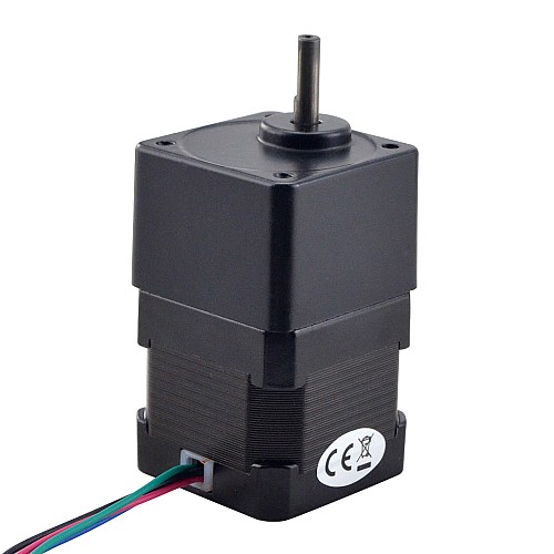 Nema 17 Step Motor Mahmuzlu Redüktör Dişli Oranı 50:1