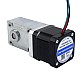 Nema 17 Step Motor L=39mm 1.68A Dişli Oranı 40:1 Kare Sonsuz Şanzıman Nema 17 Step Motor L=39mm 1.68A Dişli Oranı 40:1 Kare Sonsuz Şanzıman