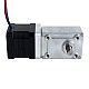 Nema 17 Step Motor L=39mm 1.68A Dişli Oranı 40:1 Kare Sonsuz Şanzıman Nema 17 Step Motor L=39mm 1.68A Dişli Oranı 40:1 Kare Sonsuz Şanzıman