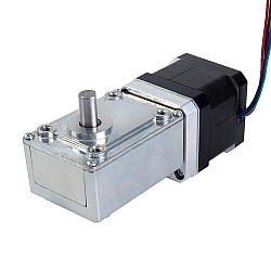Nema 17 Step Motor L=39mm 1.68A Dişli Oranı 40:1 Kare Sonsuz Şanzıman