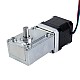 Nema 17 Step Motor L=39mm 1.68A Dişli Oranı 40:1 Kare Sonsuz Şanzıman Nema 17 Step Motor L=39mm 1.68A Dişli Oranı 40:1 Kare Sonsuz Şanzıman