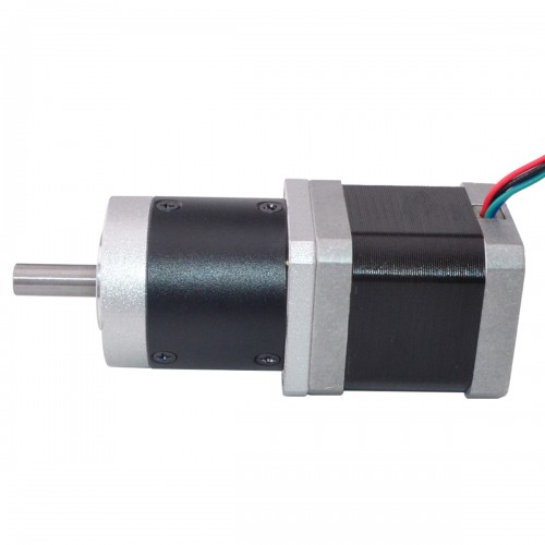 Nema 17 Step Motor L=48mm Dişli Oranı 20:1 Yüksek Hassasiyetli Planet Dişli Kutusu