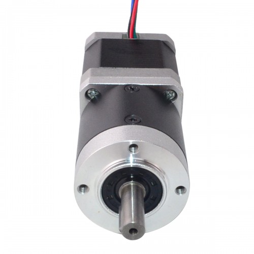 Nema 17 Step Motor L=48mm Dişli Oranı 20:1 Yüksek Hassasiyetli Planet Dişli Kutusu