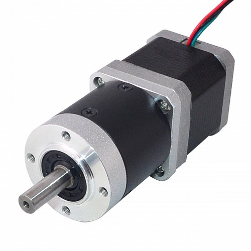 Nema 17 Step Motor L=48mm Dişli Oranı 20:1 Yüksek Hassasiyetli Planet Dişli Kutusu