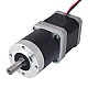 Nema 17 Step Motor L=48mm Dişli Oranı 20:1 Yüksek Hassasiyetli Planet Dişli Kutusu