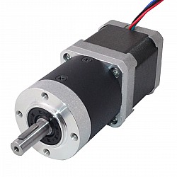 Nema 17 Step Motor L=48mm Dişli Oranı 50:1 Yüksek Hassasiyetli Planet Dişli Kutusu