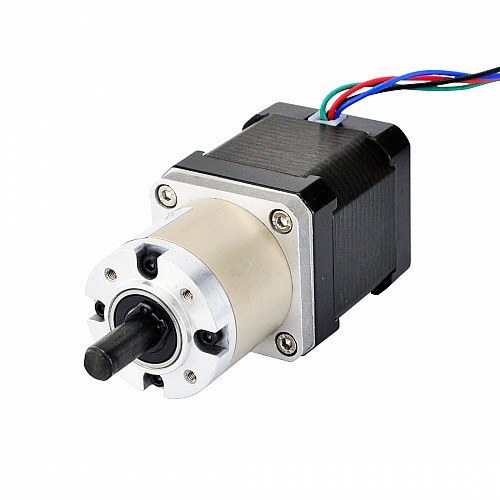 Nema 17 Step Motor Bipolar L=48mm Dişli Oranı 14:1 Planet Dişli Kutusu