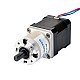 Nema 17 Step Motor Bipolar L=48mm Dişli Oranı 19:1 Planet Dişli Kutusu