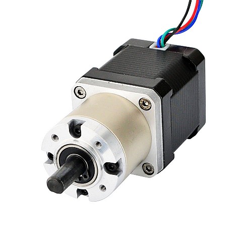 Nema 17 Step Motor Bipolar L=48mm Dişli Oranı 27:1 Planet Dişli Kutusu