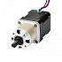 Nema 17 Step Motor Bipolar L=48mm Dişli Oranı 27:1 Planet Dişli Kutusu