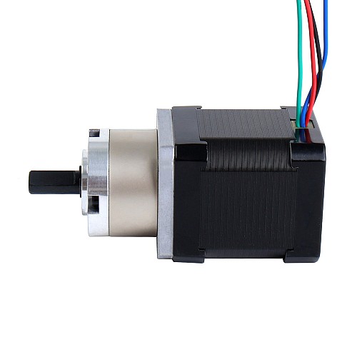Nema 17 Step Motor Bipolar L=48mm Dişli Oranı 5:1 Planet Dişli Kutusu