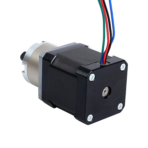 Nema 17 Step Motor Bipolar L=48mm Dişli Oranı 5:1 Planet Dişli Kutusu