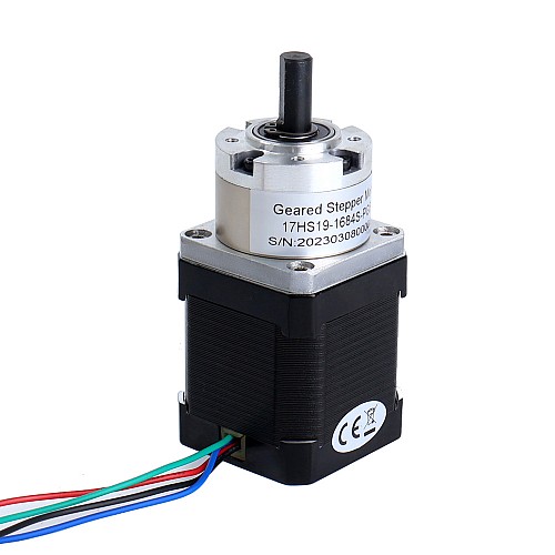 Nema 17 Step Motor Bipolar L=48mm Dişli Oranı 5:1 Planet Dişli Kutusu