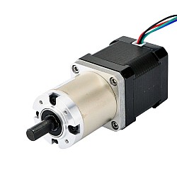 Nema 17 Step Motor Bipolar L=48mm Dişli Oranı 51:1 Planet Dişli Kutusu