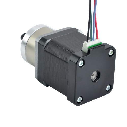 Nema 17 Step Motor Bipolar L=48mm Dişli Oranı 5:1 Planet Dişli Kutusu 1850mm Kablo Uzunluğu