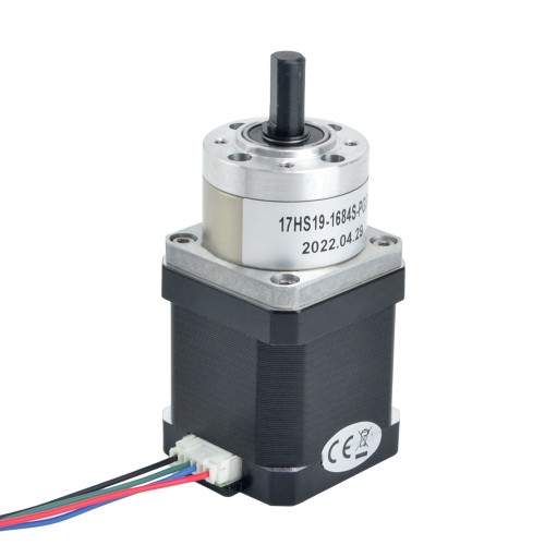 Nema 17 Step Motor Bipolar L=48mm Dişli Oranı 5:1 Planet Dişli Kutusu 1850mm Kablo Uzunluğu